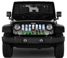 Home On The Range Jeep Grille Insert