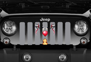 IT Killer Clown Jeep Grille Insert