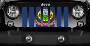 Idaho State Flag Jeep Grille Insert