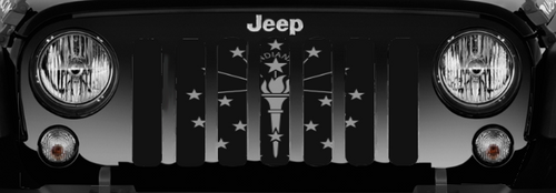 Indiana Tactical State Flag Jeep Grille Insert