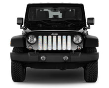 Iridescent Print Jeep Grille Insert