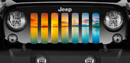 Island Time Jeep Grille Insert