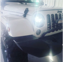 Black and White American Flag Jeep Grille Insert