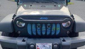 Jealousy - Green Eyed Monster Jeep Grille Insert