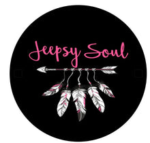 Jeepsy Soul Pink Spare Tire Cover