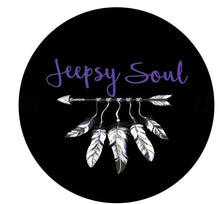 Jeepsy Soul Purple Spare Tire Cover