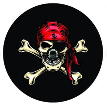 Jolly Roger Pirate Skull Cross & Bones Spare Tire Cover