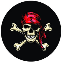 Jolly Roger Pirate Skull Cross & Bones Spare Tire Cover