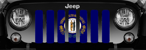 Kentucky State Flag Jeep Grille Insert