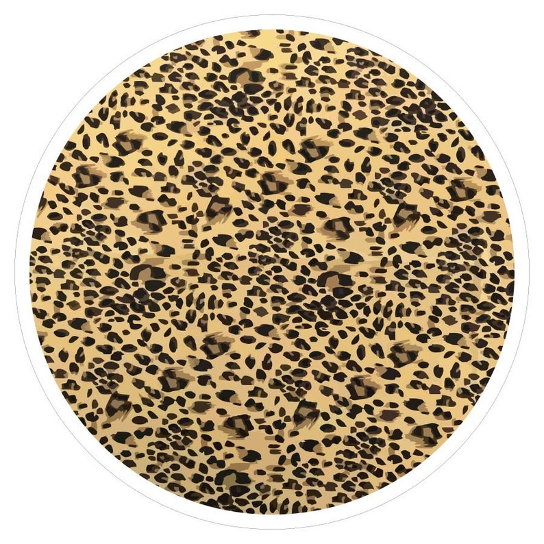 Leopard / Cheetah Print Spots 2 shops Spare Tire Cover for any Vehicle, Make, Model and Size