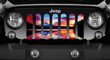 Lake Sunset Jeep Grille Insert