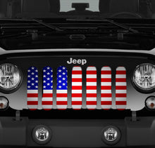 Land of the Free Jeep Grille Insert