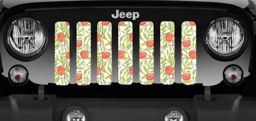 Life's a Peach Jeep Grille Insert