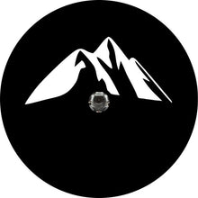 Mountains Black ( Any Color) Spare Tire Cover