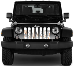 Made With love Jeep Grille Insert