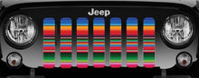 Traditional Serape Jeep Grille Insert