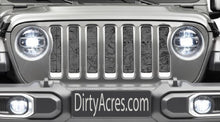 Moab Topography Map Canyon Lands Gray Jeep Grille Insert