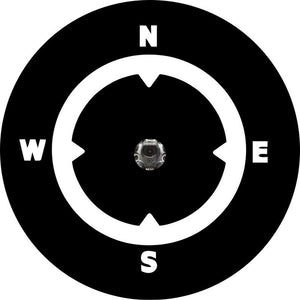 New Compass Black Spare Tire Cover