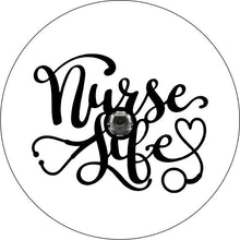 Nurse Life White Spare Tire Cover