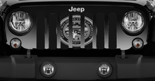 Nebraska Tactical State Flag Jeep Grille Insert