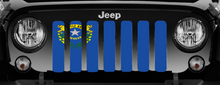 Nevada State Flag Jeep Grille Insert