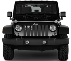 Nevada Tactical State Flag Jeep Grille Insert