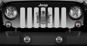 New Jersey Tactical State Flag Jeep Grille Insert