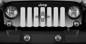 New Mexico Tactical State Flag Jeep Grille Insert