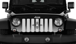 New Mexico Tactical State Flag Jeep Grille Insert