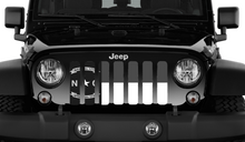 North Carolina Tactical State Flag Jeep Grille Insert