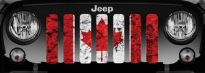 Oh, Canada! Grunge Jeep Grille Insert