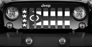 Ohio Tactical State Flag Jeep Grille Insert