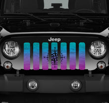Ombre Compass Jeep Grille Insert