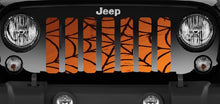 Orange Spider Webs Grille Insert
