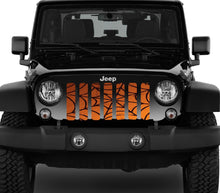 Orange Spider Webs Grille Insert