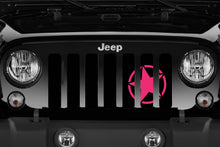 Oscar Mike Hot Pink Jeep Grille Insert