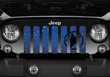 Oscar Mike Royal Blue Jeep Grille Insert