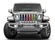 Pride American Flag Jeep Grille Insert