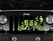 Peeking Frog Jeep Grille Insert