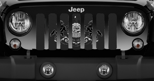 Pennsylvania Tactical State Flag Jeep Grille Insert