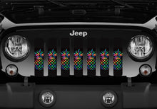 Pretty Pineapples Jeep Grille Insert