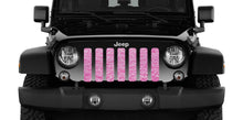 Baby Pink Storm Jeep Grille Insert