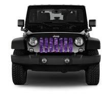 Mermaid Scales - Purple- Jeep Grille Insert