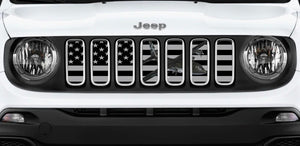 C130 Tactical American Flag Jeep Grille Insert