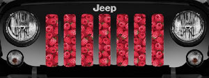 Raspberry Fields Jeep Grille Insert