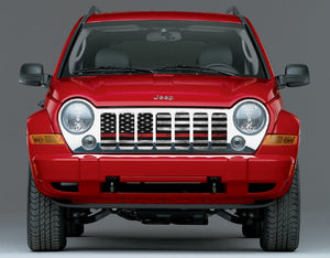 Red Steel - Thin Red Line Jeep Grille Insert * Monthly Special *