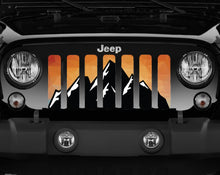 Rocky Top Orange Jeep Grille Insert