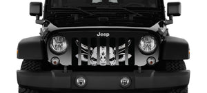 Running of the Bulls Jeep Grille Insert