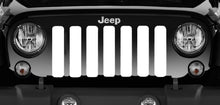 Solid White Jeep Grille Insert