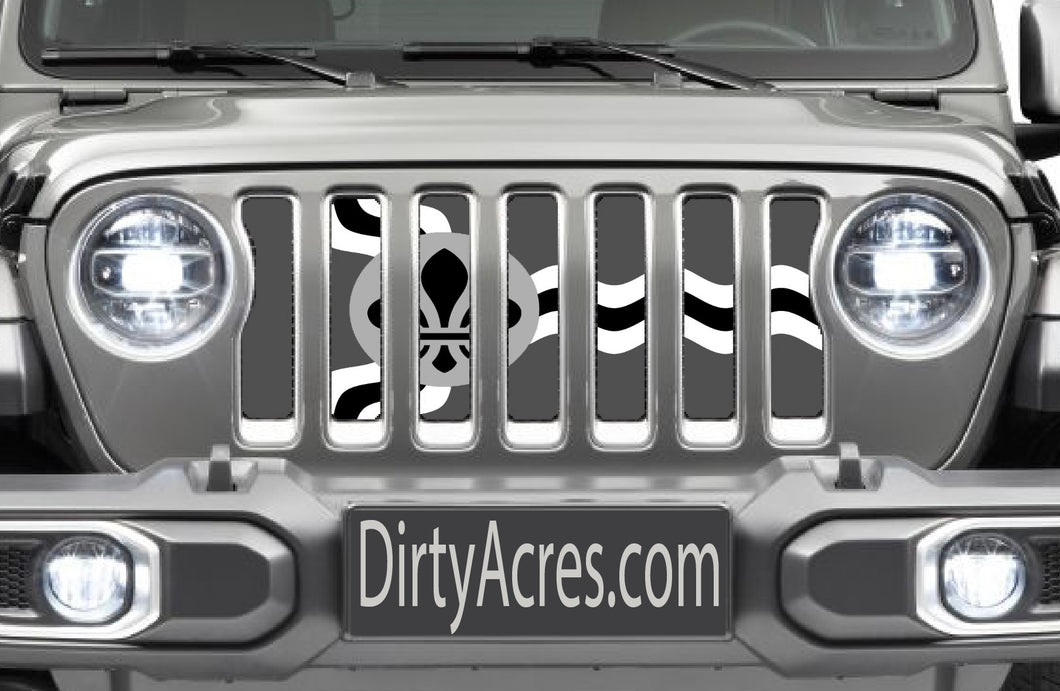 St Louis Tactical Flag Jeep Grille Insert